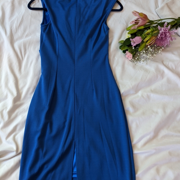 Blue cocktail dress - Picture 3 of 5